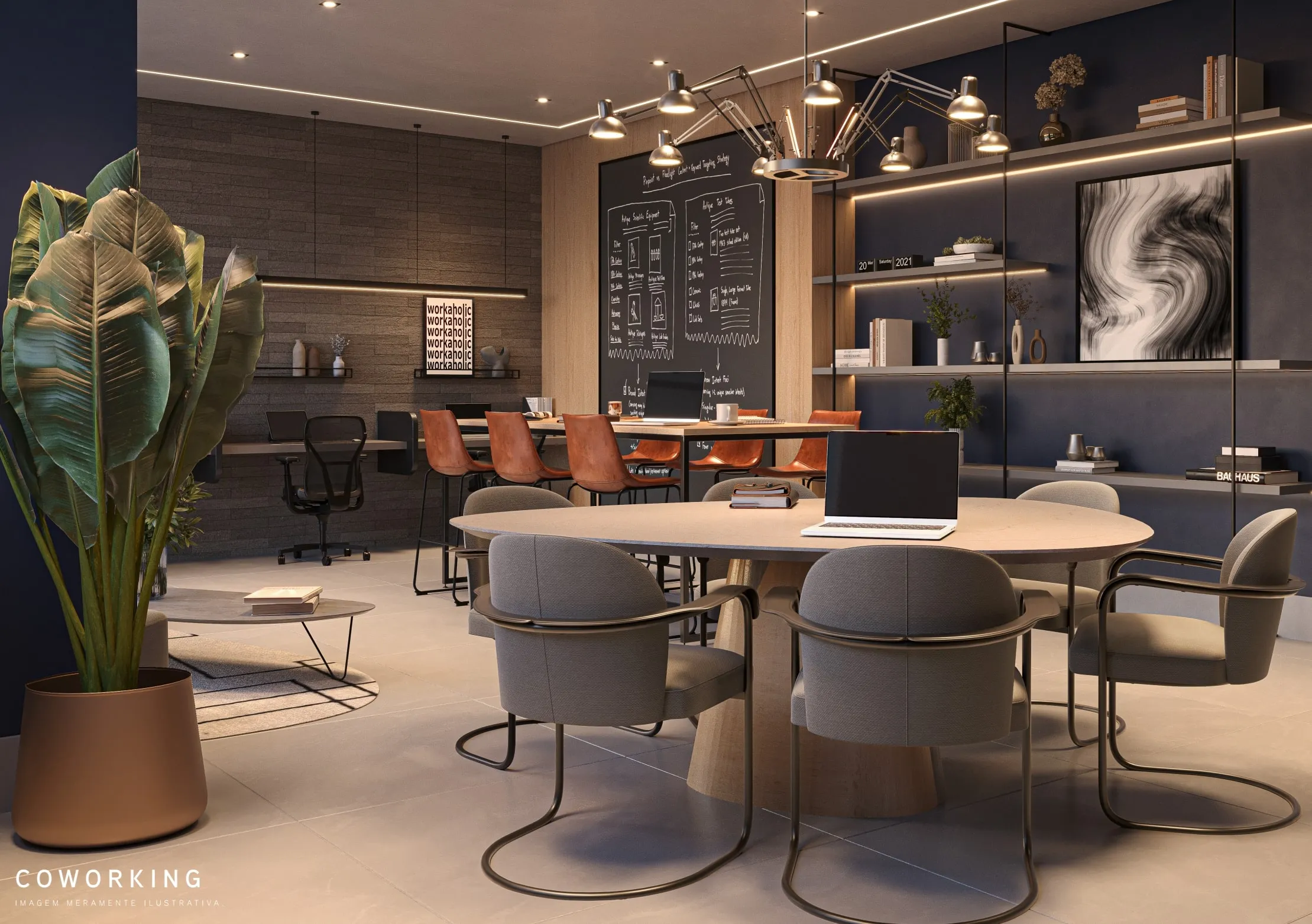 Coworking completo para trabalho remoto - Beyond Residence