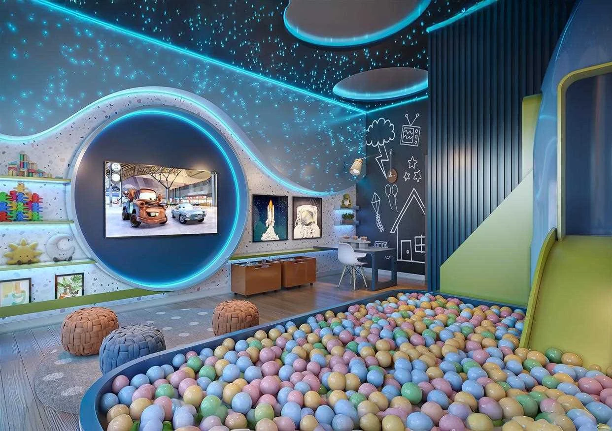 Brinquedoteca e Playground - LIV Stay Residence