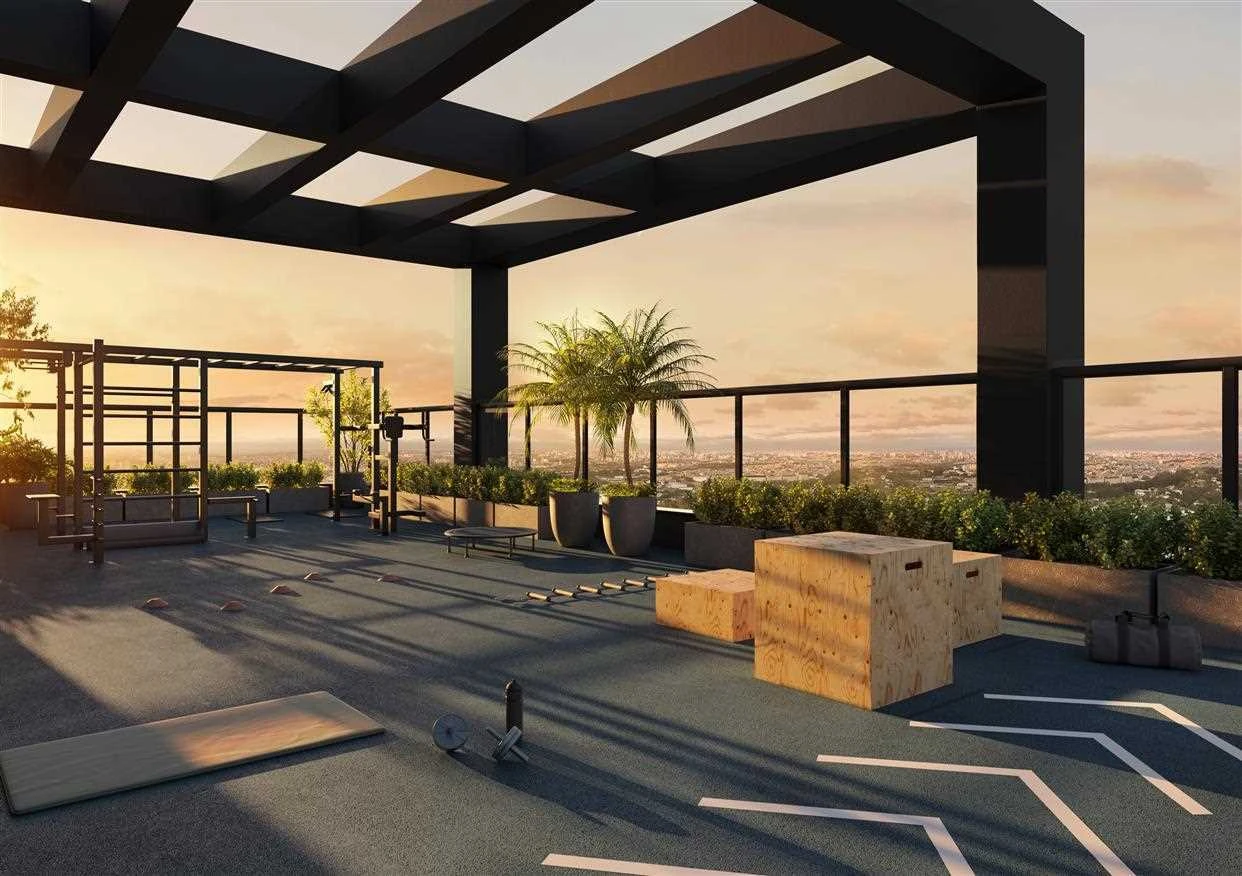 CrossFit no Rooftop - LIV Stay Residence