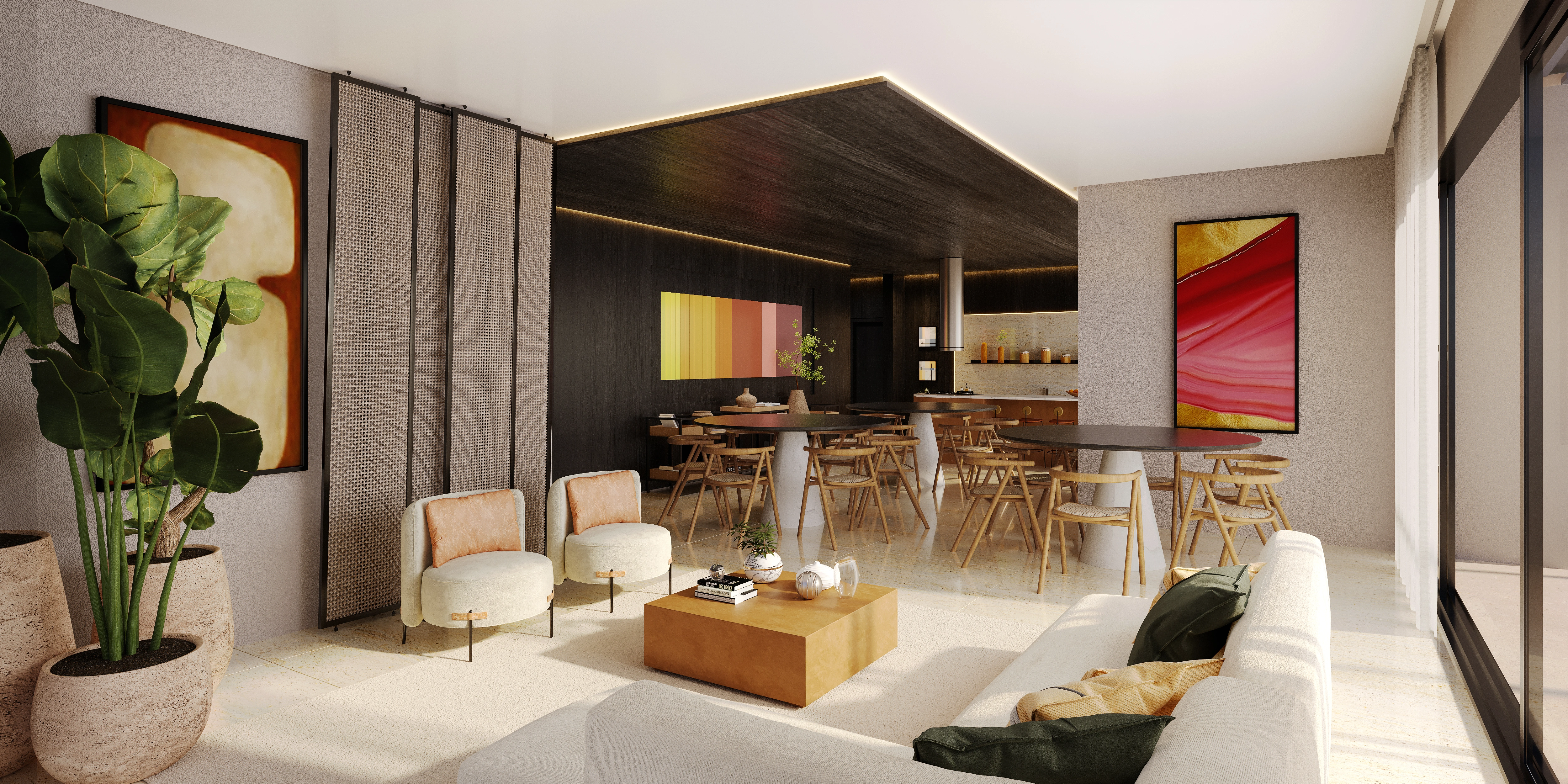 Salão de festas gourmet — Vitra Alphaville
