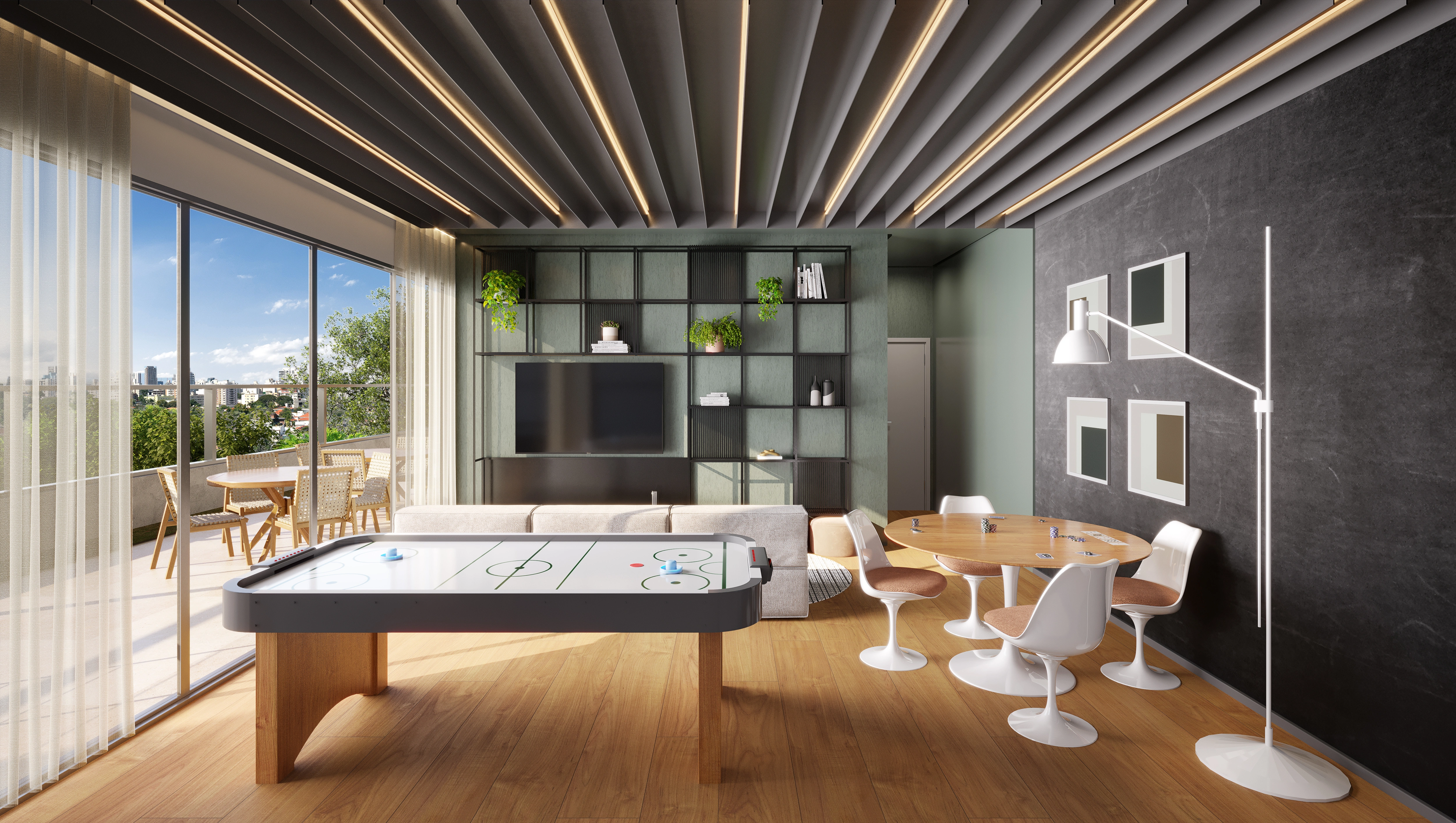 Salão de jogos — Vitra Alphaville